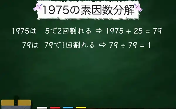 1975の素因数分解