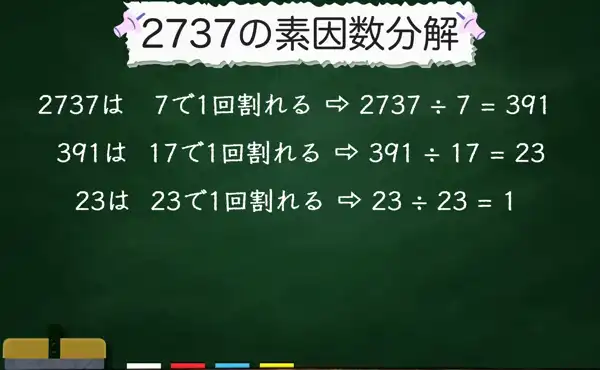 2737の素因数分解