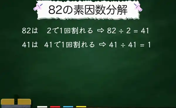 82の素因数分解
